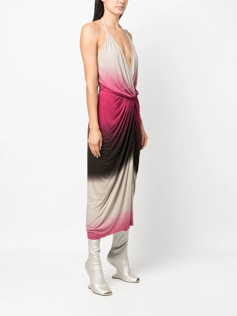 Vered halter-neck dress