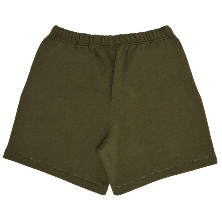Fear of God Essentials Fleece Soccer Shorts Military