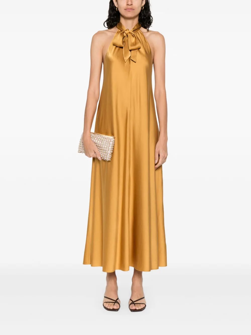 halterneck dress