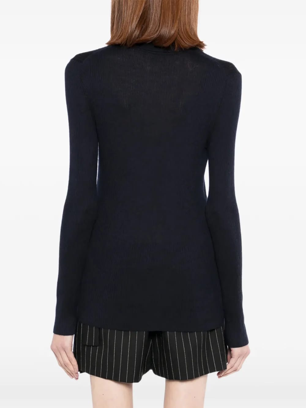 ribbed polo top
