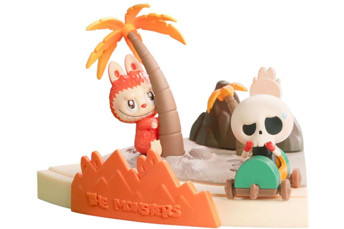 Pop Mart Labubu The Monsters Playing Games Series Scene Climbing Fun Figure Set