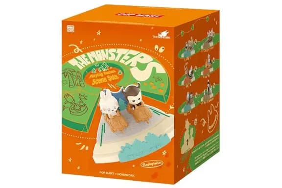 Pop Mart The Monsters Playing Games Series Scene Set Single Box