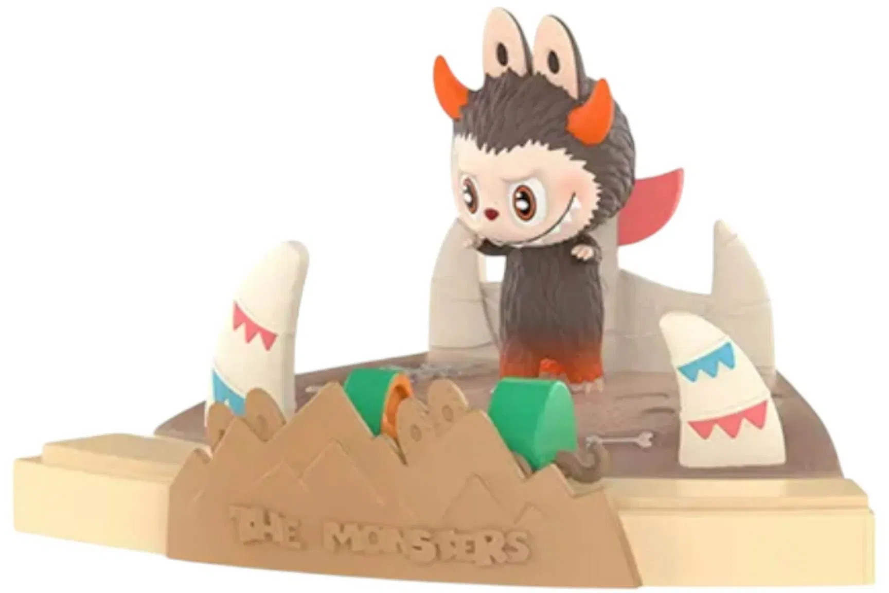 Pop Mart Labubu The Monsters Playing Games Series Scene Here There Be Monsters Figure Set