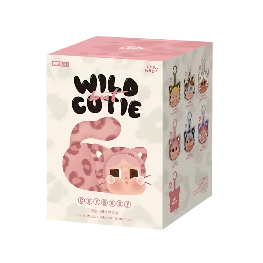 Pop Mart CRYBABY Wild but Cutie Series Vinyl Plush Pendant (PACK OF 1)