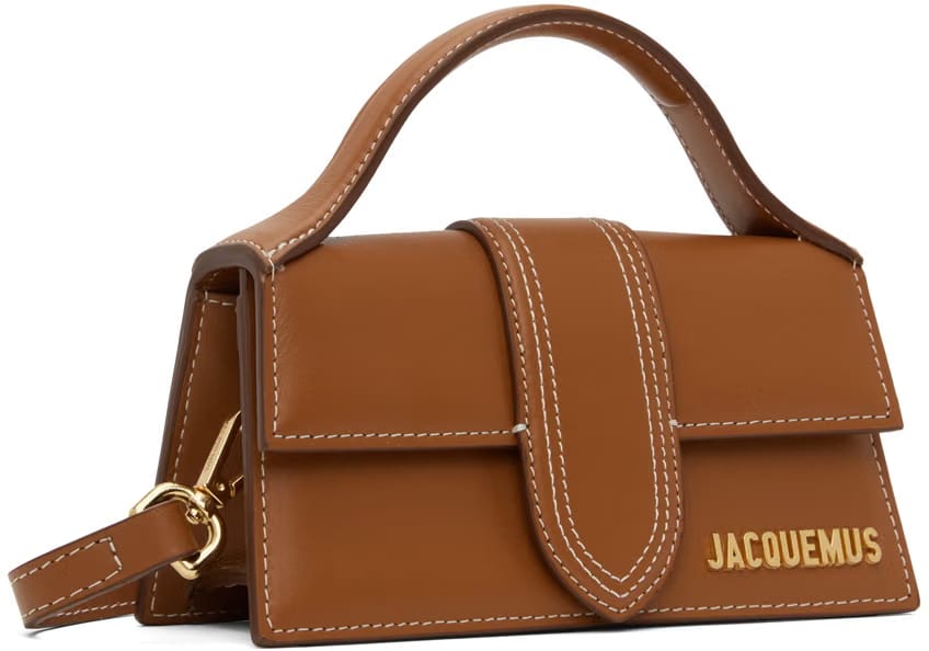 Jacquemus Brown Le Raphia Le Bambino Bag
