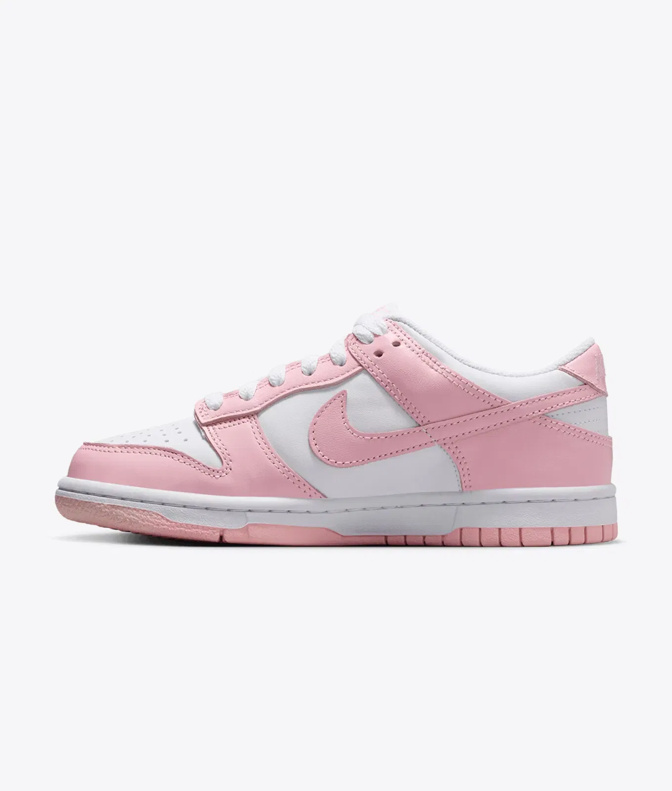 Nike DUNK LOW WHITE/MEDIUM SOFT PINK