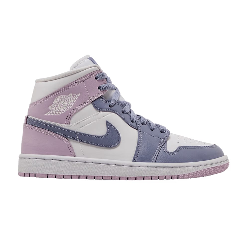 Jordan 1 Mid Indigo Haze Doll White (Women's)