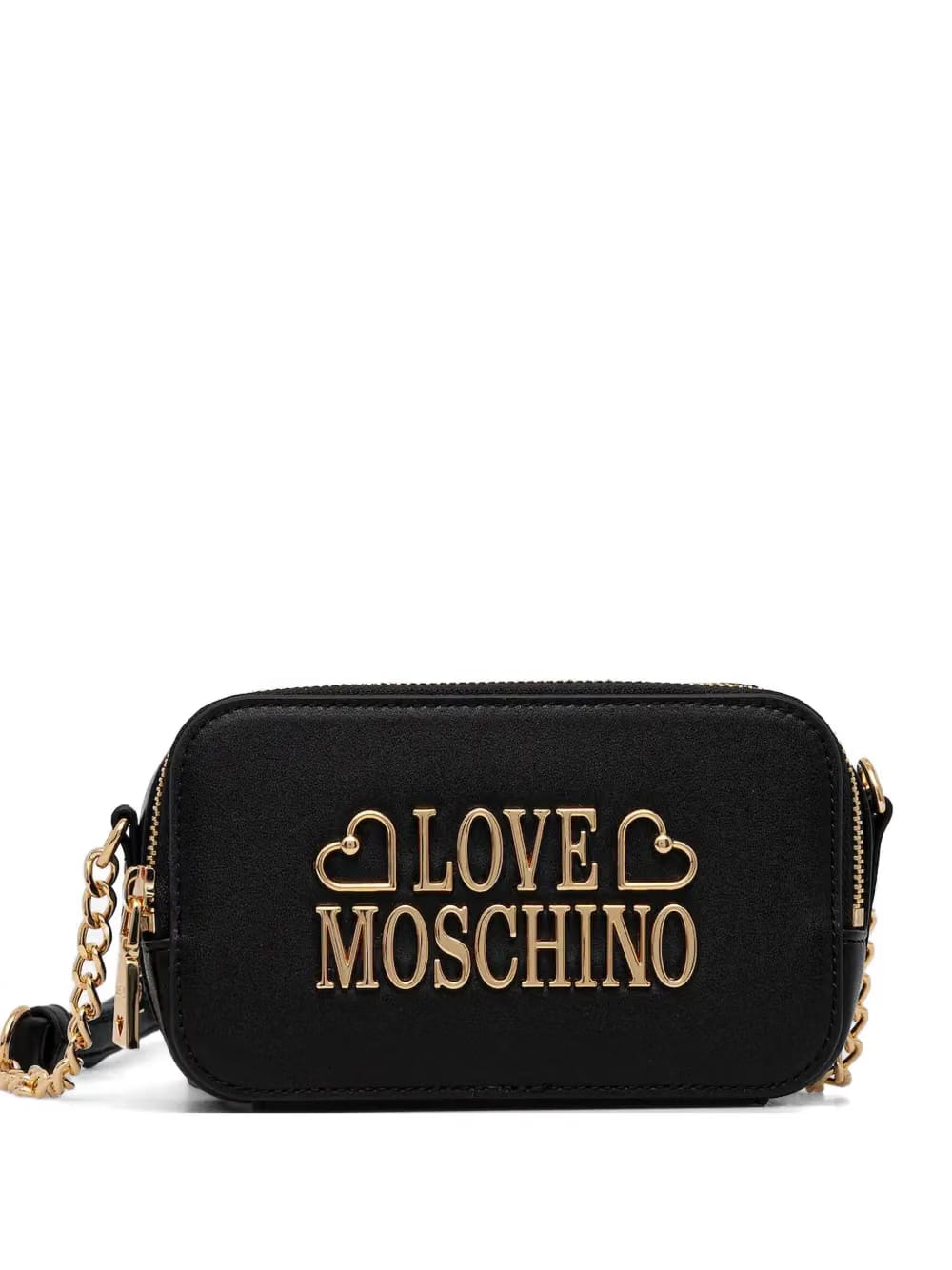 logo-lettering cross body bag