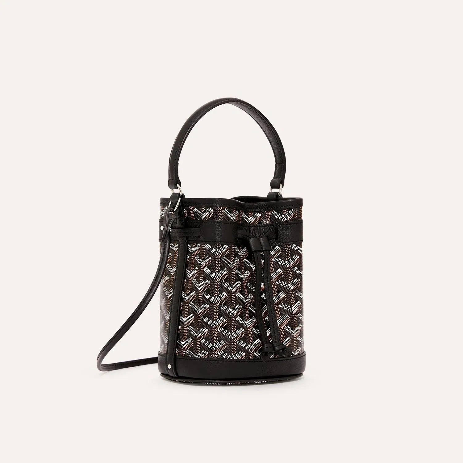 Petit Flot Mini bucket bag (Black)