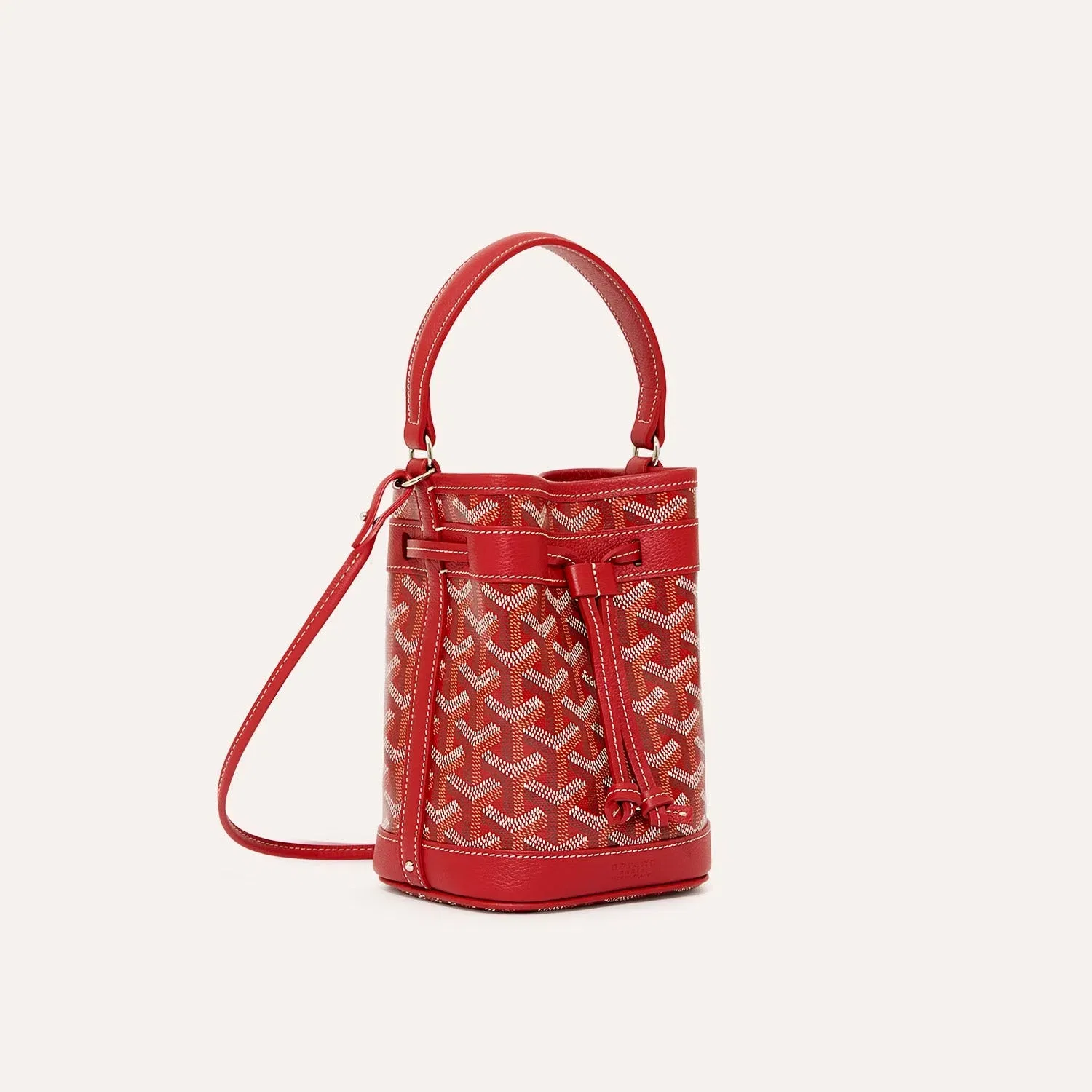 Petit Flot Mini bucket bag (Red)