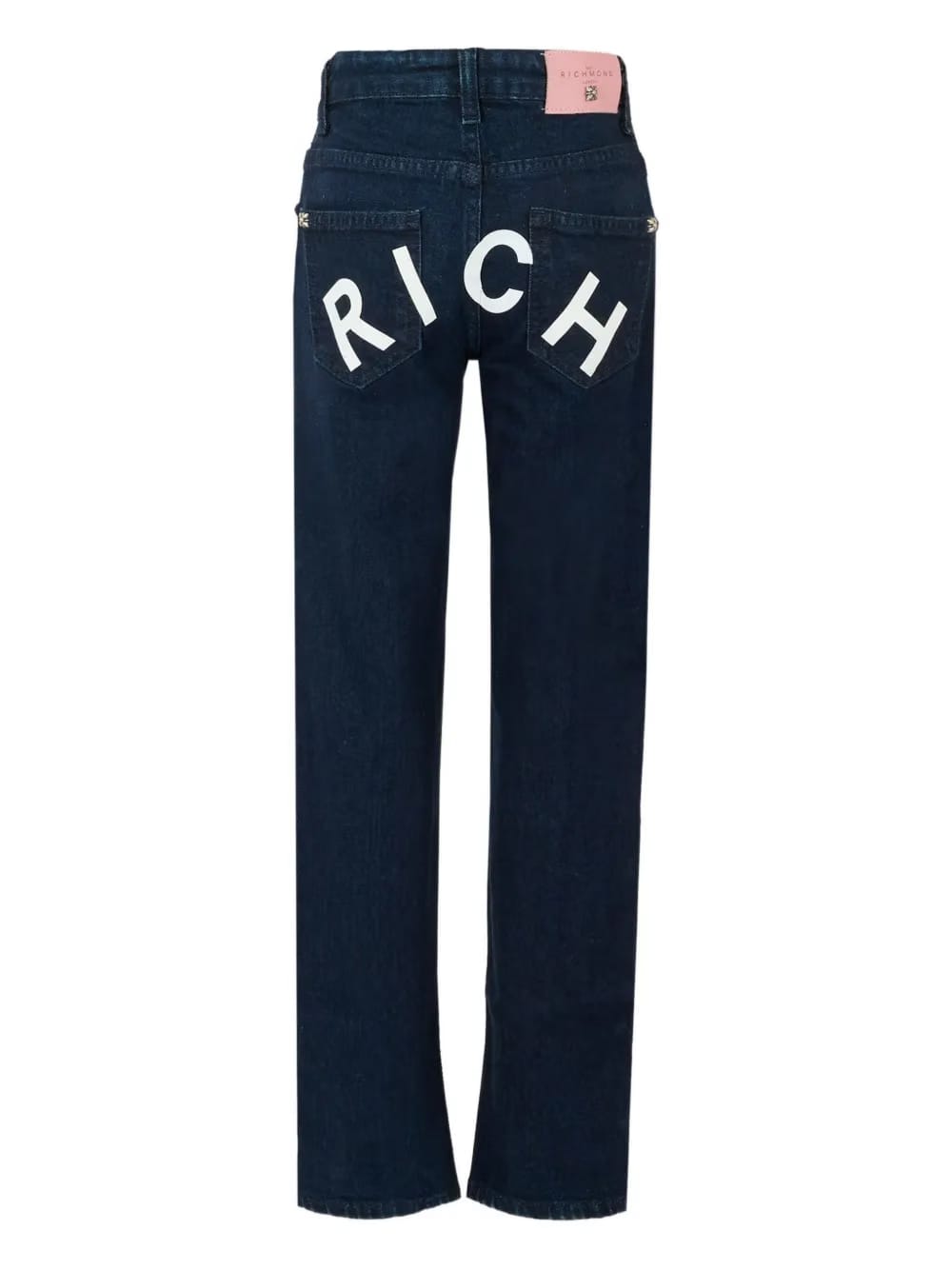 logo-detail jeans