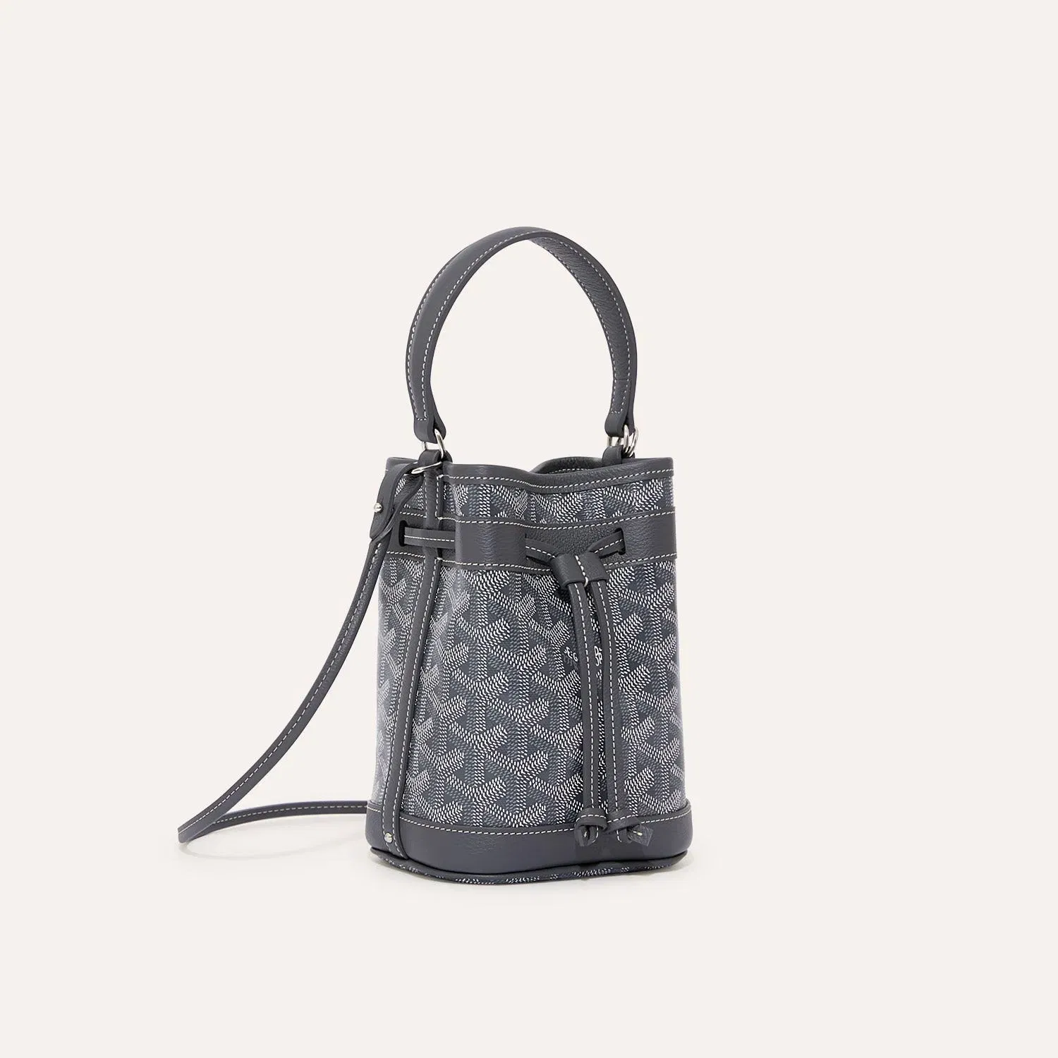 Petit Flot Mini bucket bag (Grey)