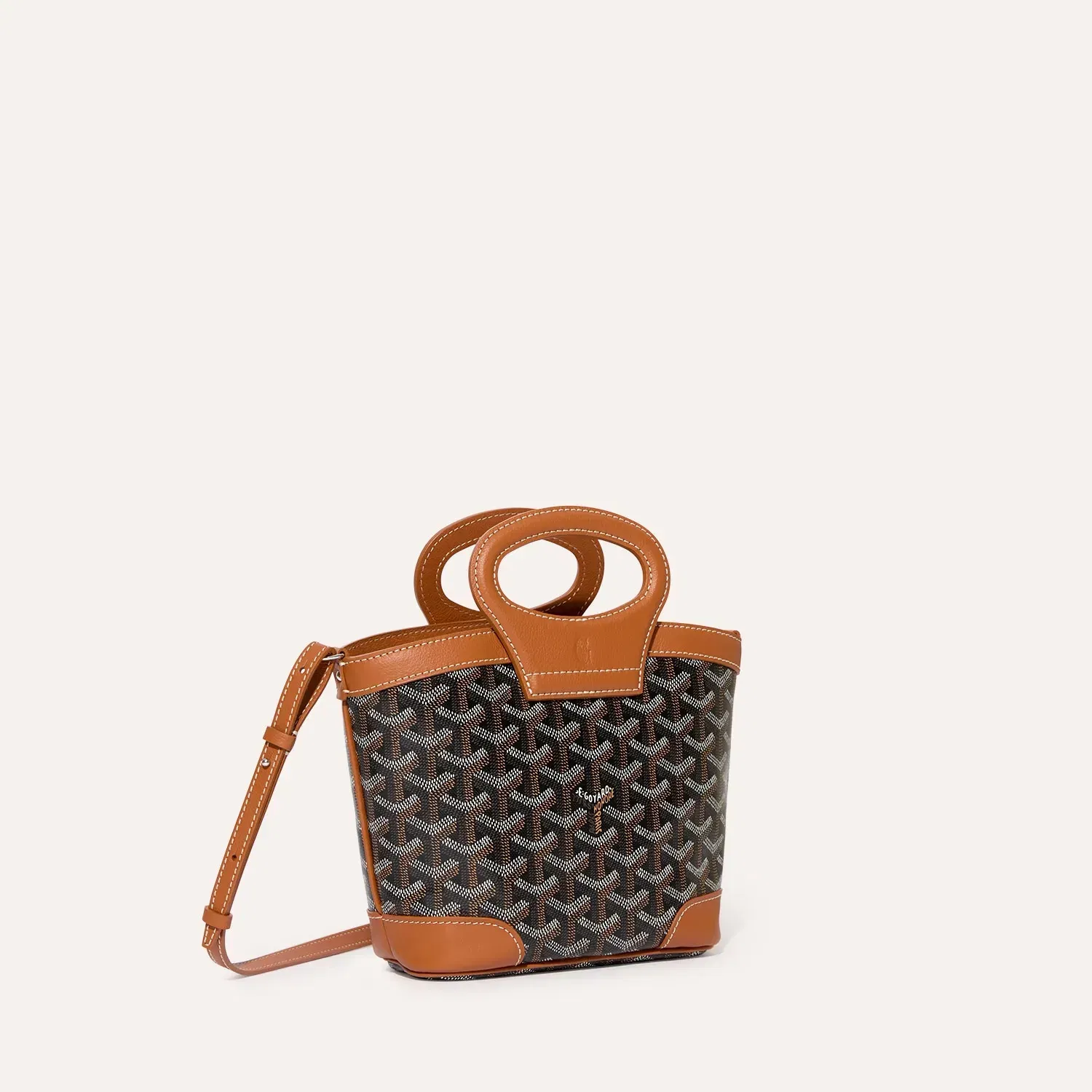 Beluga Mini Bag (Black & Tan)