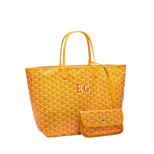 Saint Louis PM Bag Initials (Yellow)