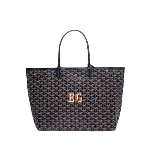 Saint Louis PM Bag Initials (Navy Blue)