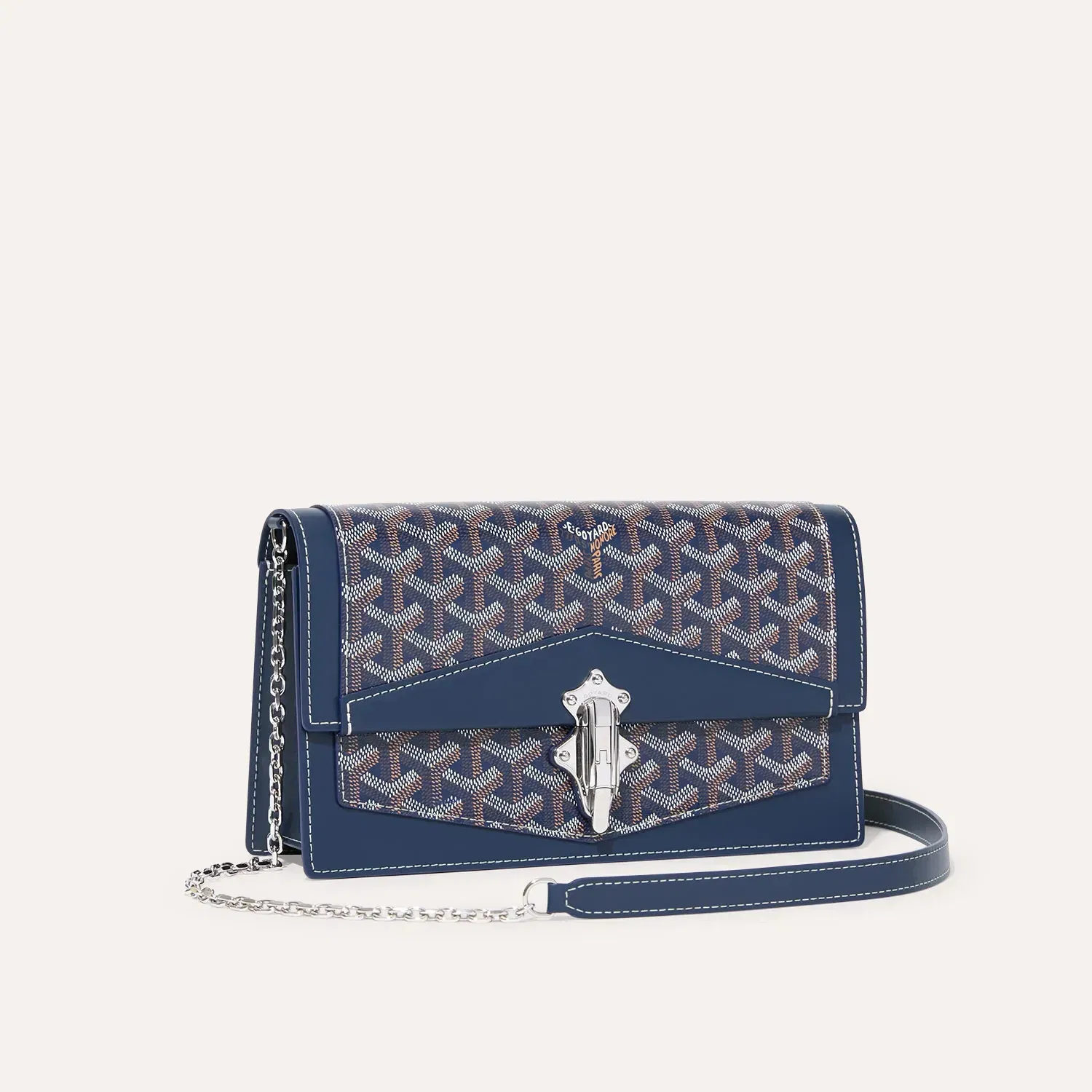 Duchesse Marie-Caroline Bag (Navy Blue)