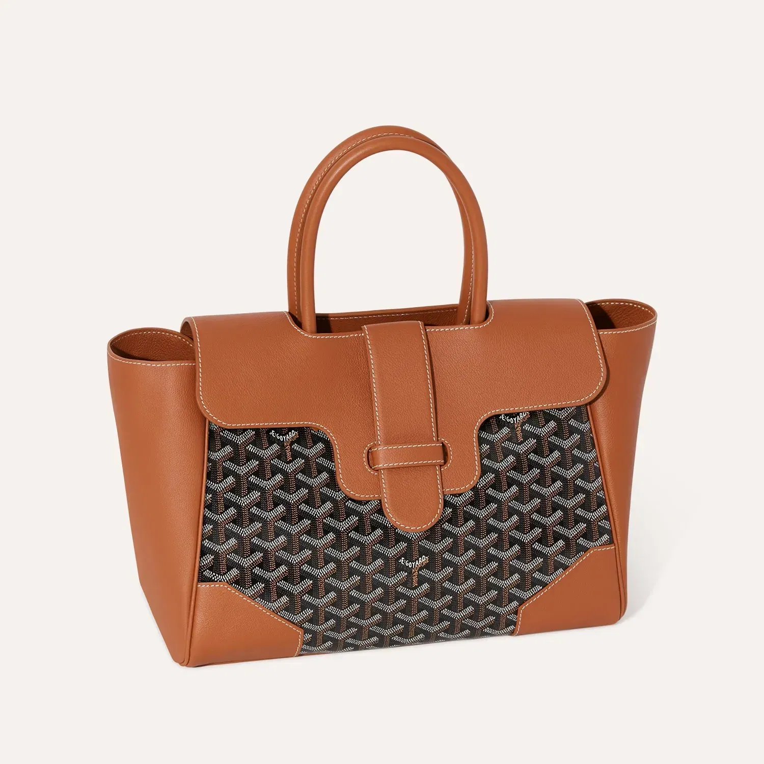 Saïgon tote bag (Black & Tan)