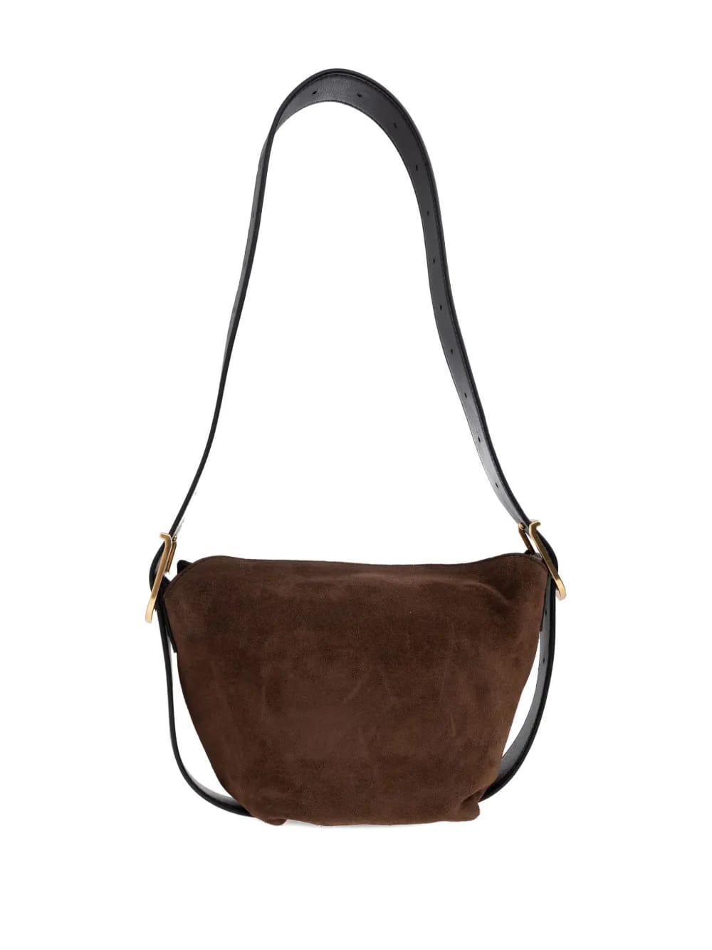 Jane suede shoulder bag