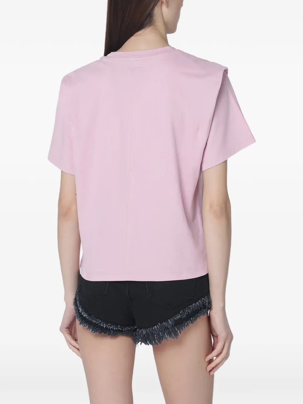 Zelitos shoulder-detail T-Shirt