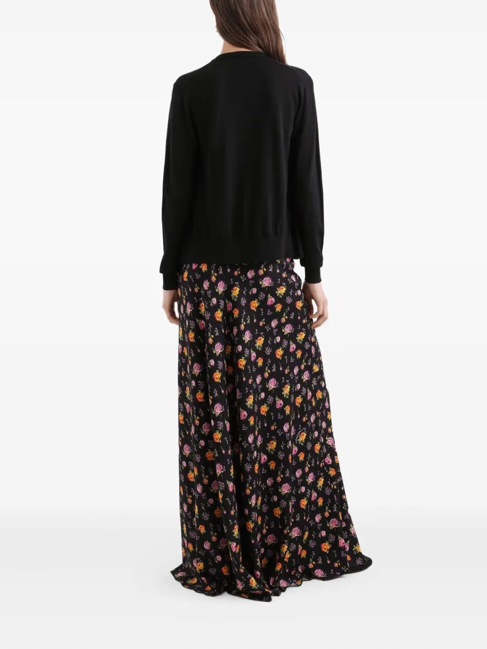 floral maxi skirt