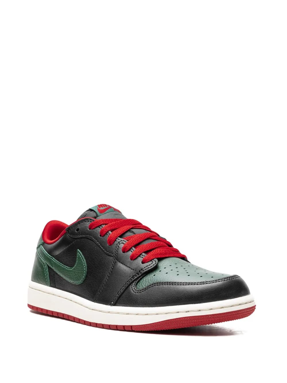Jordan 1 Retro Low OG "Black/Gorge Green" sneakers