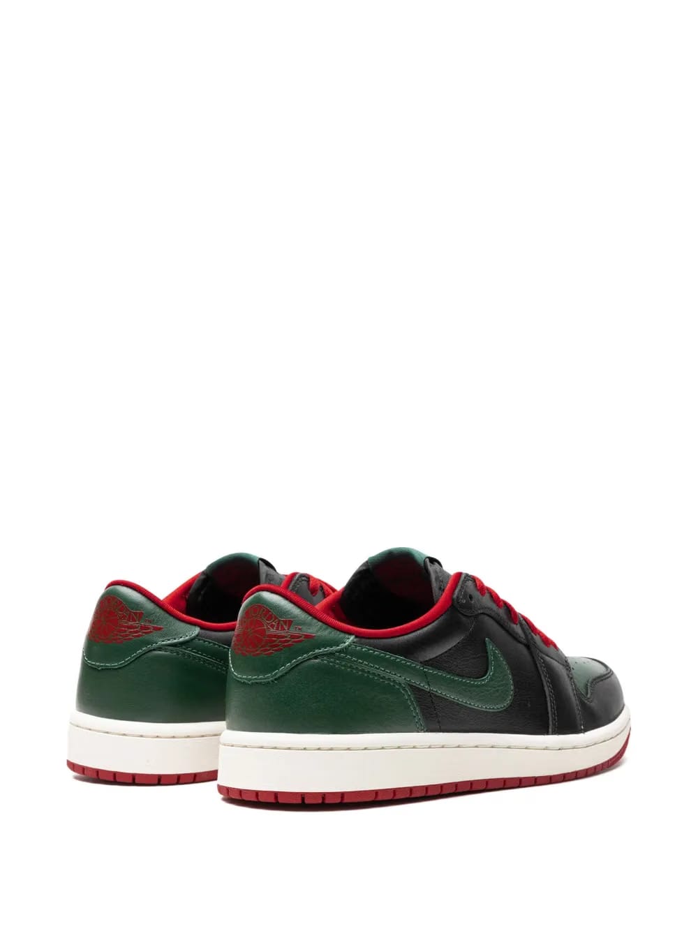 Jordan 1 Retro Low OG "Black/Gorge Green" sneakers
