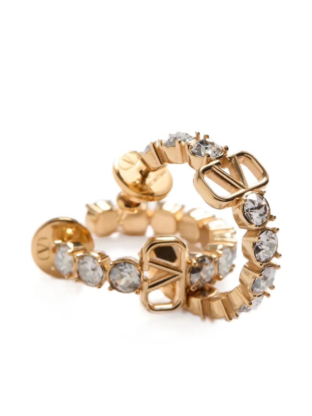VLogo Signature drop earrings