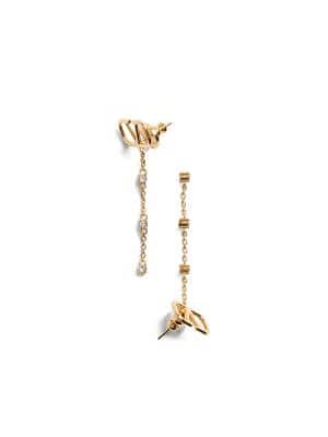 VLogo Signature drop earrings
