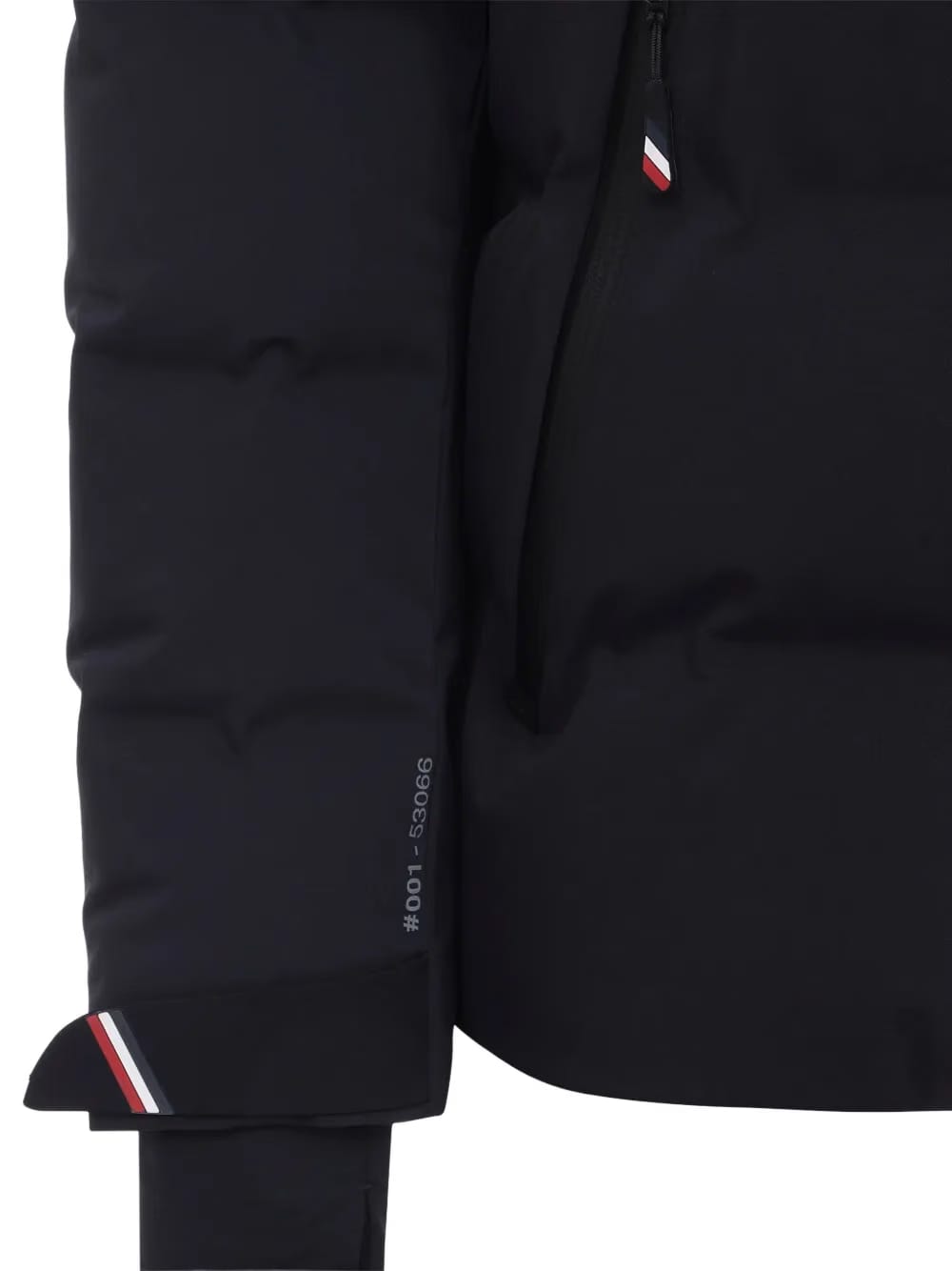 hooded down ski jacket