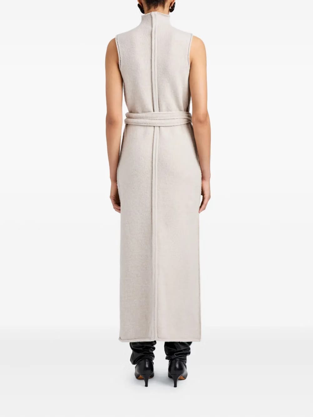 zip belted knit Zola Dress