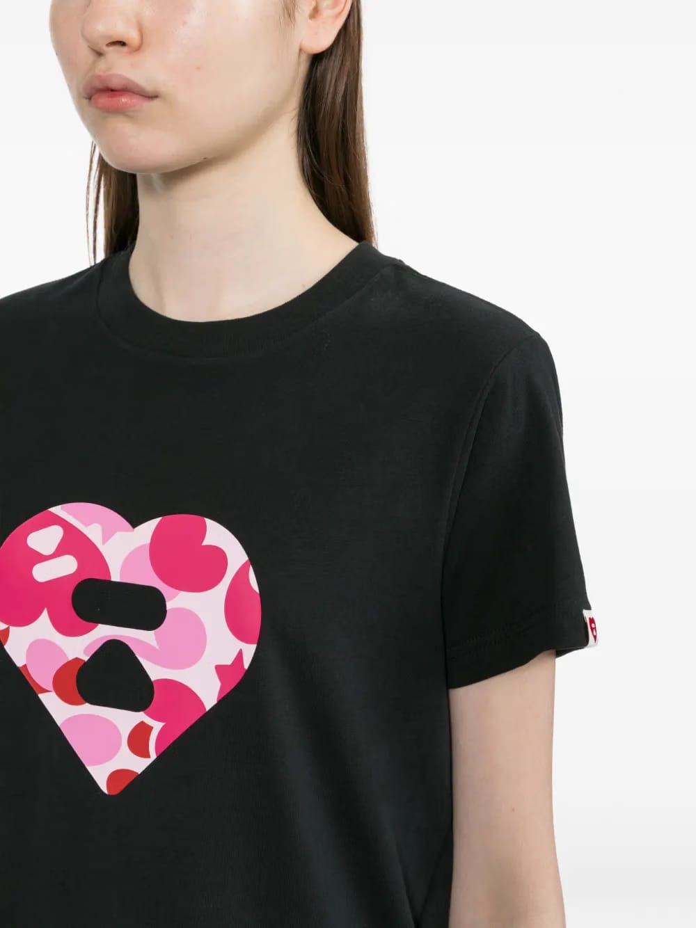 heart-printed T-Shirt