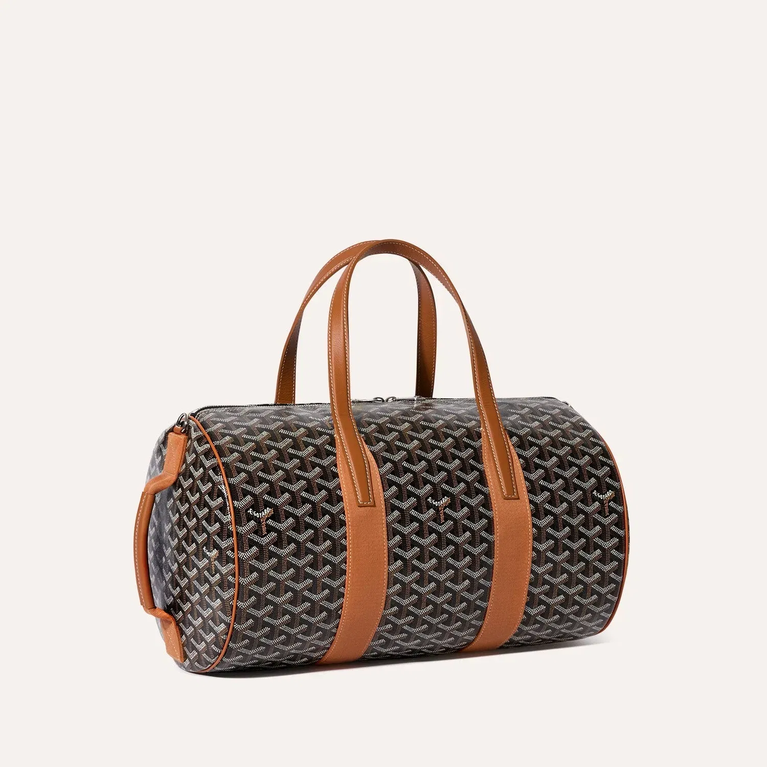 Barrel 40 Sports Bag (Black & Tan)
