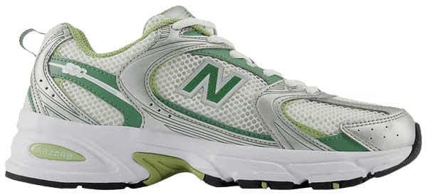 530 Silver Metallic Mallard Green