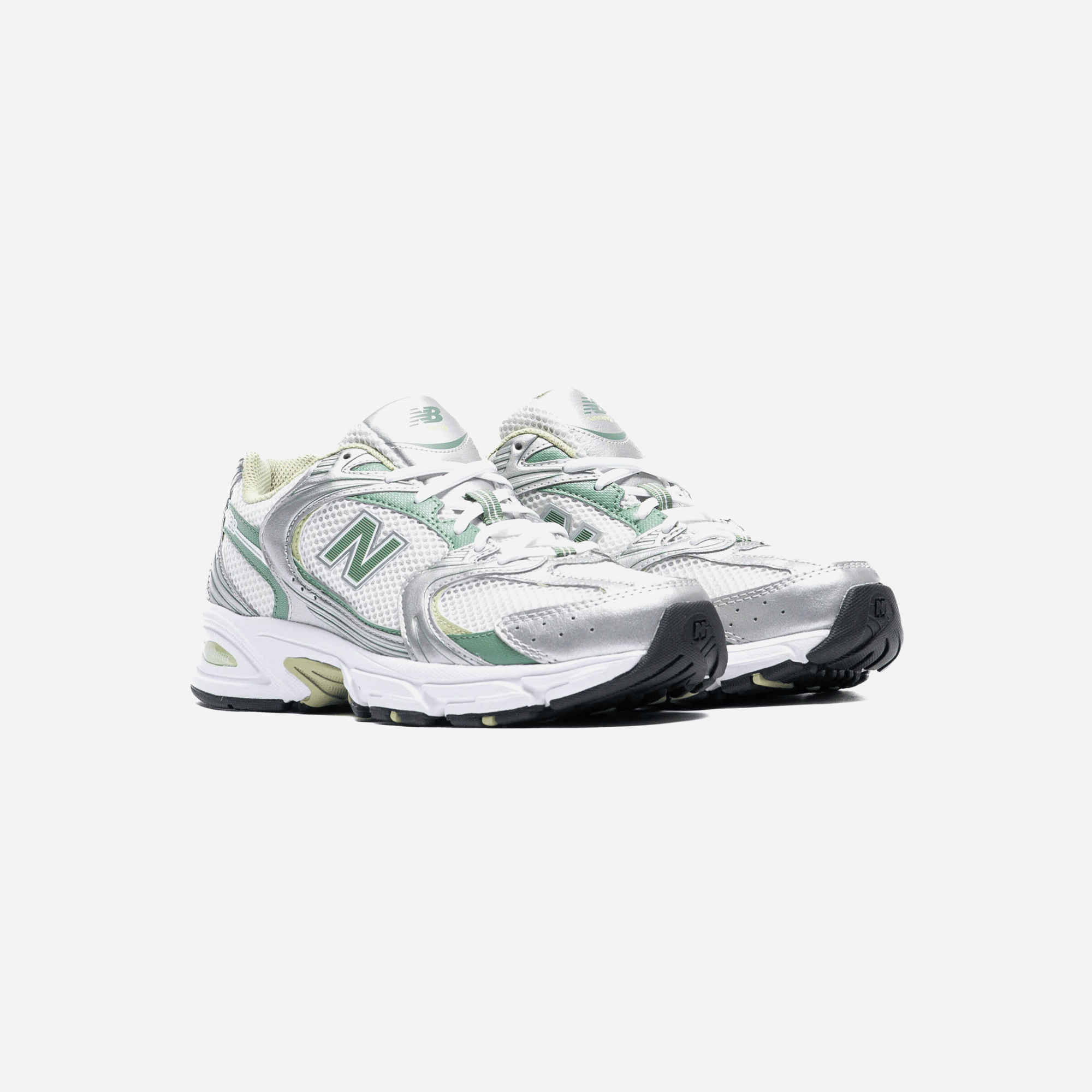530 Silver Metallic Mallard Green