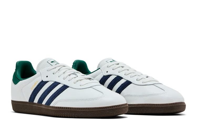 Samba OG White Navy Collegiate Green