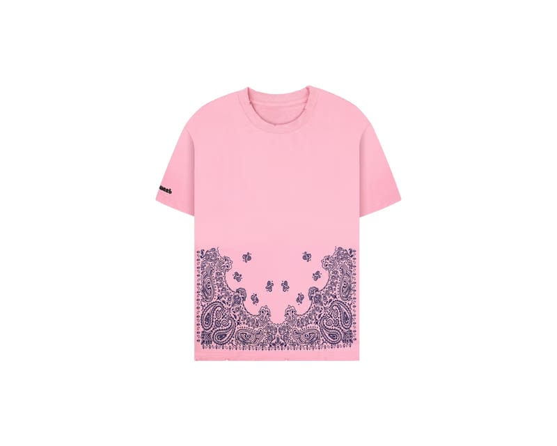 Distressed Bandana Print Tee