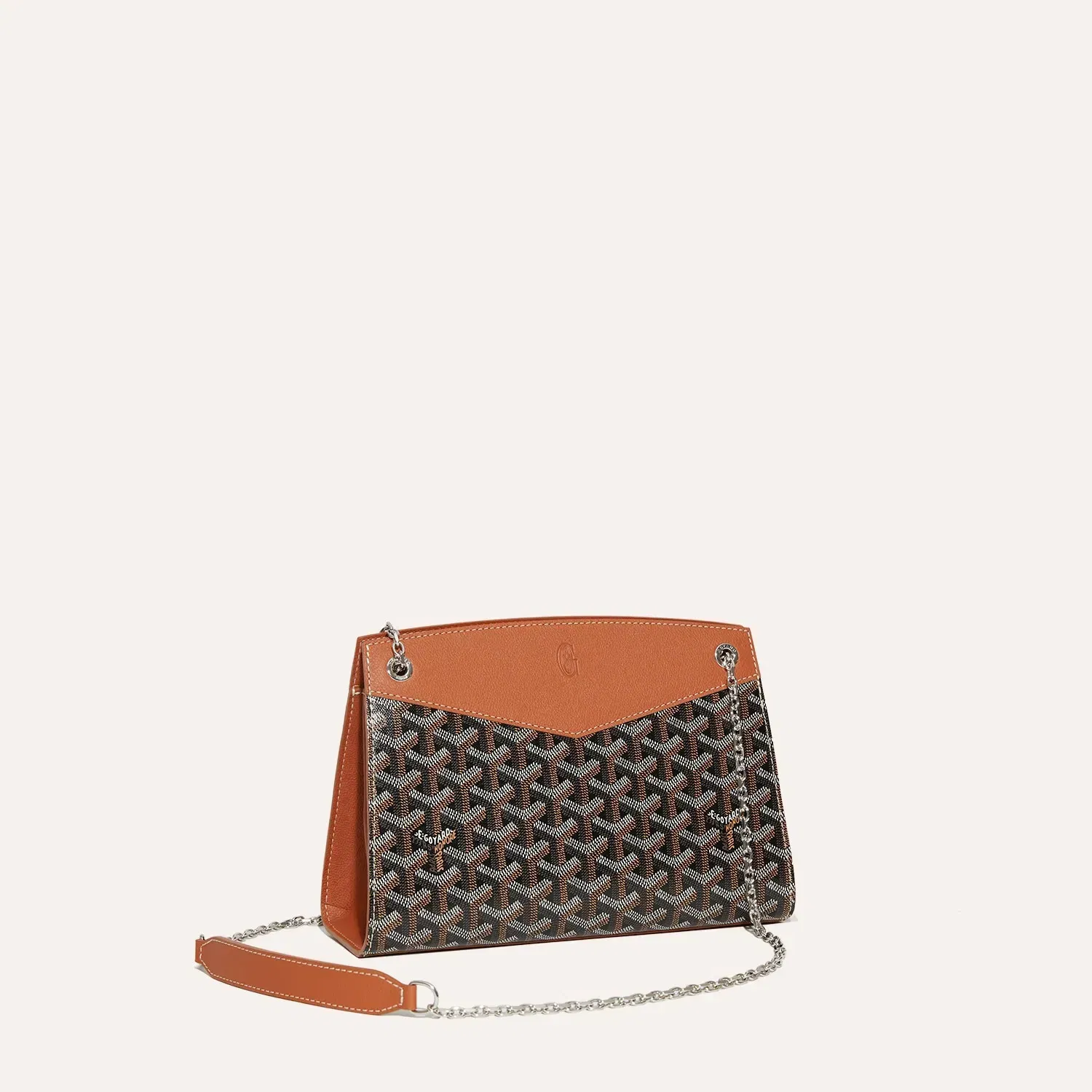 Rouette Structuré PM Bag (Black & Tan)