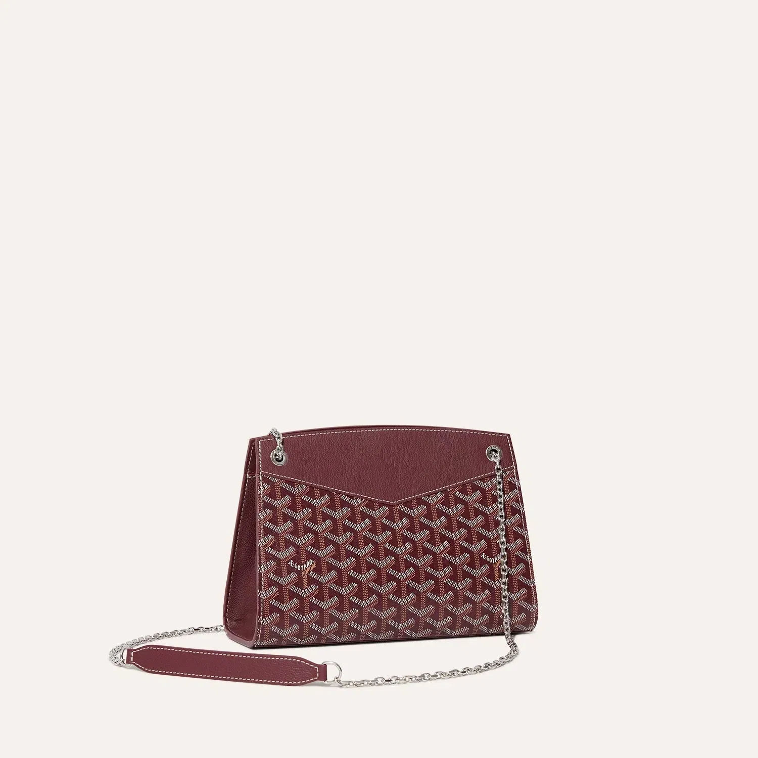 Rouette Structuré PM Bag (Burgundy)