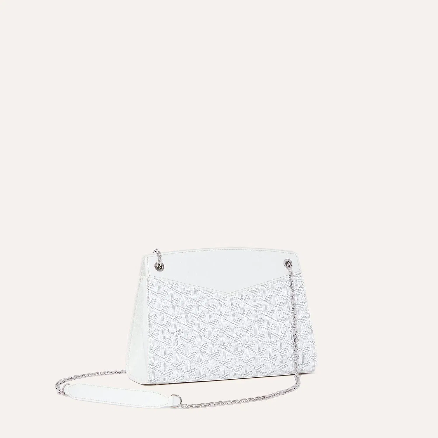 Rouette Structuré PM Bag (White)