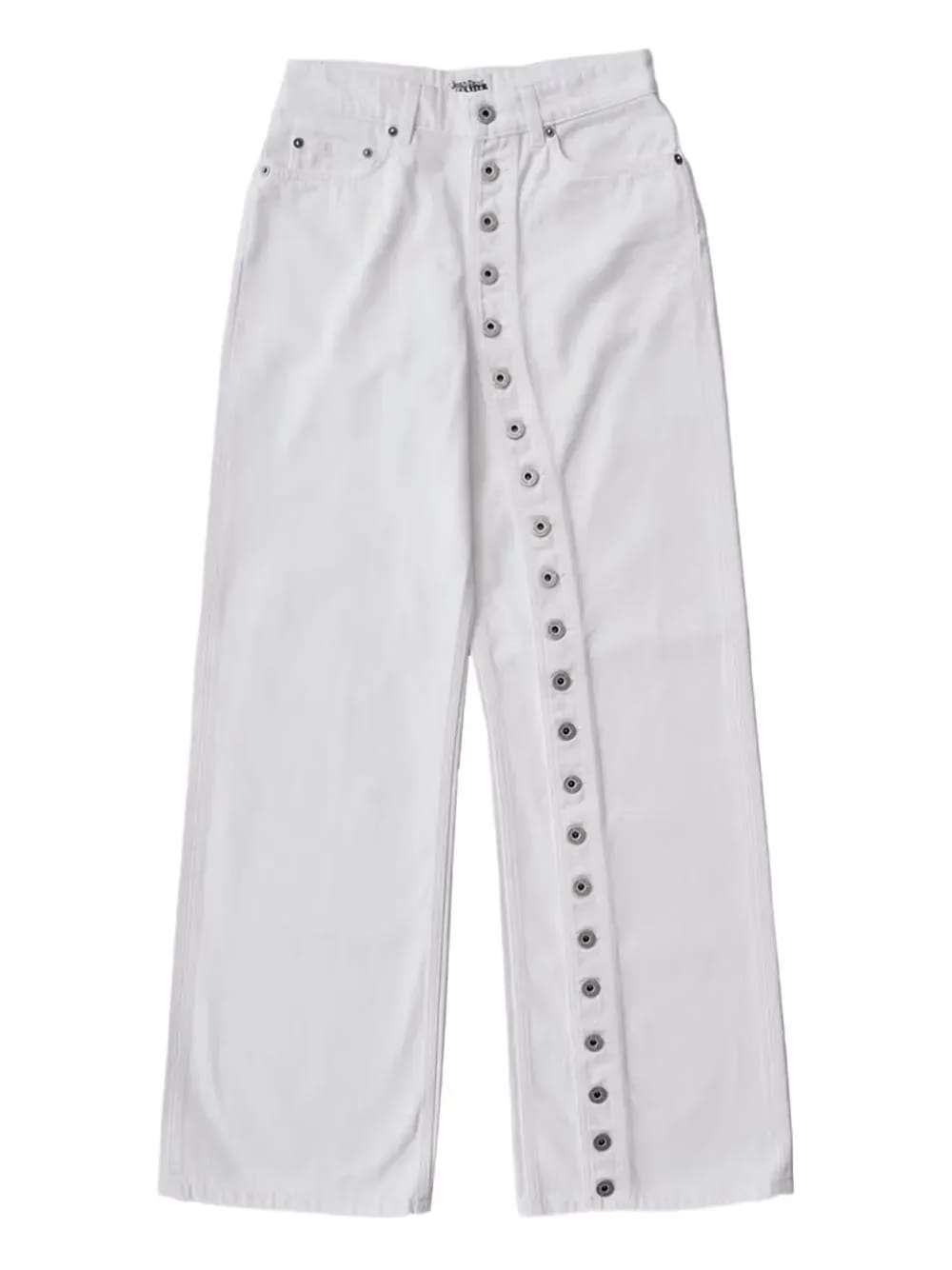 buttoned-up jeans