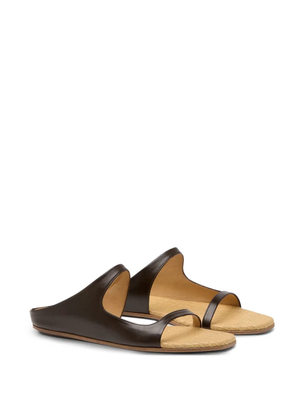 double-strap flat sandals
