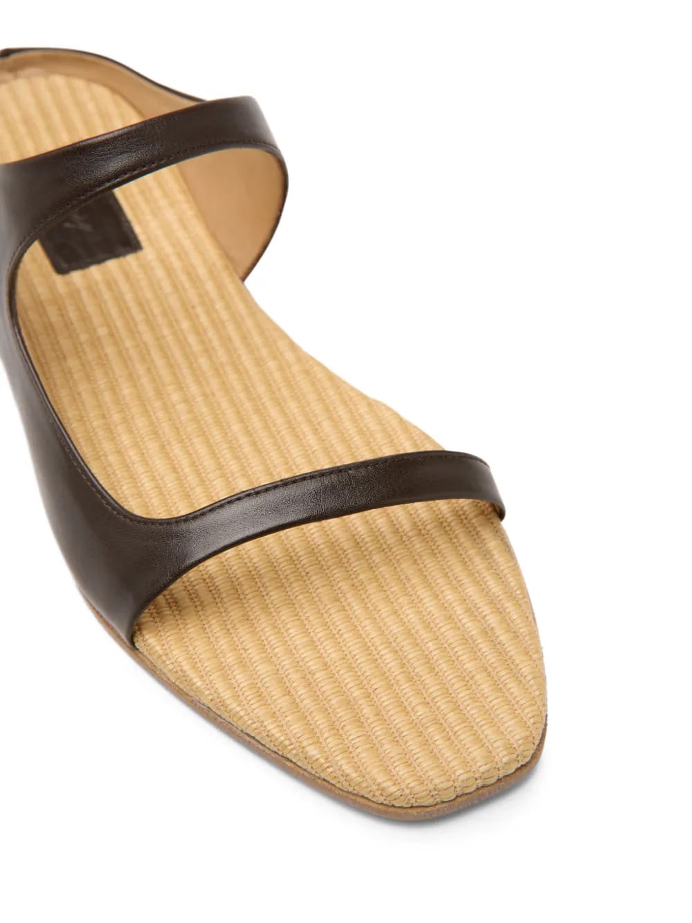 double-strap flat sandals