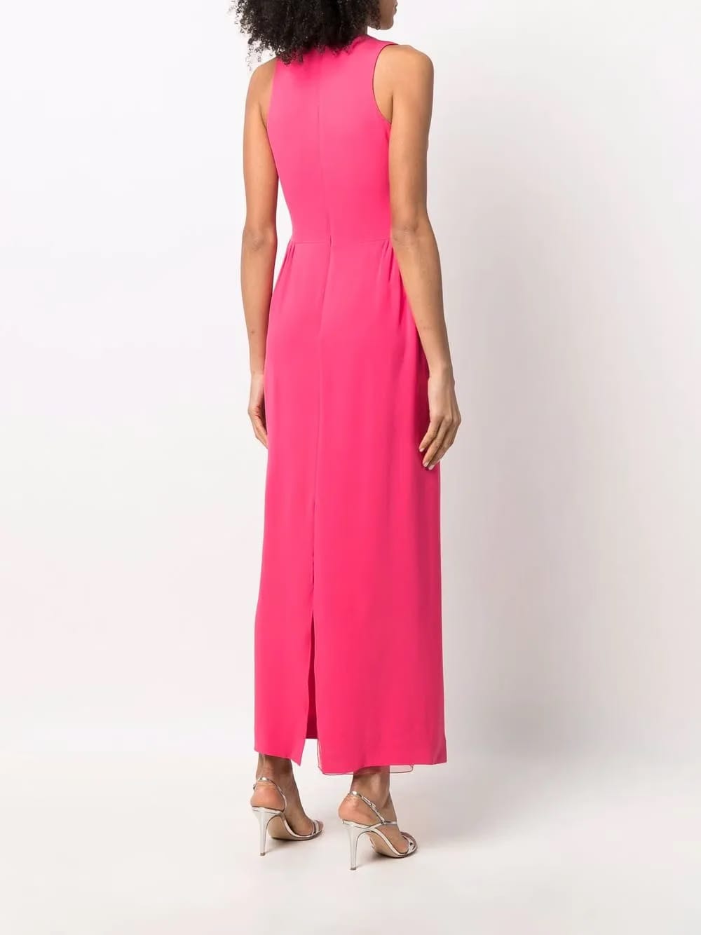2000s layered-skirt long dress