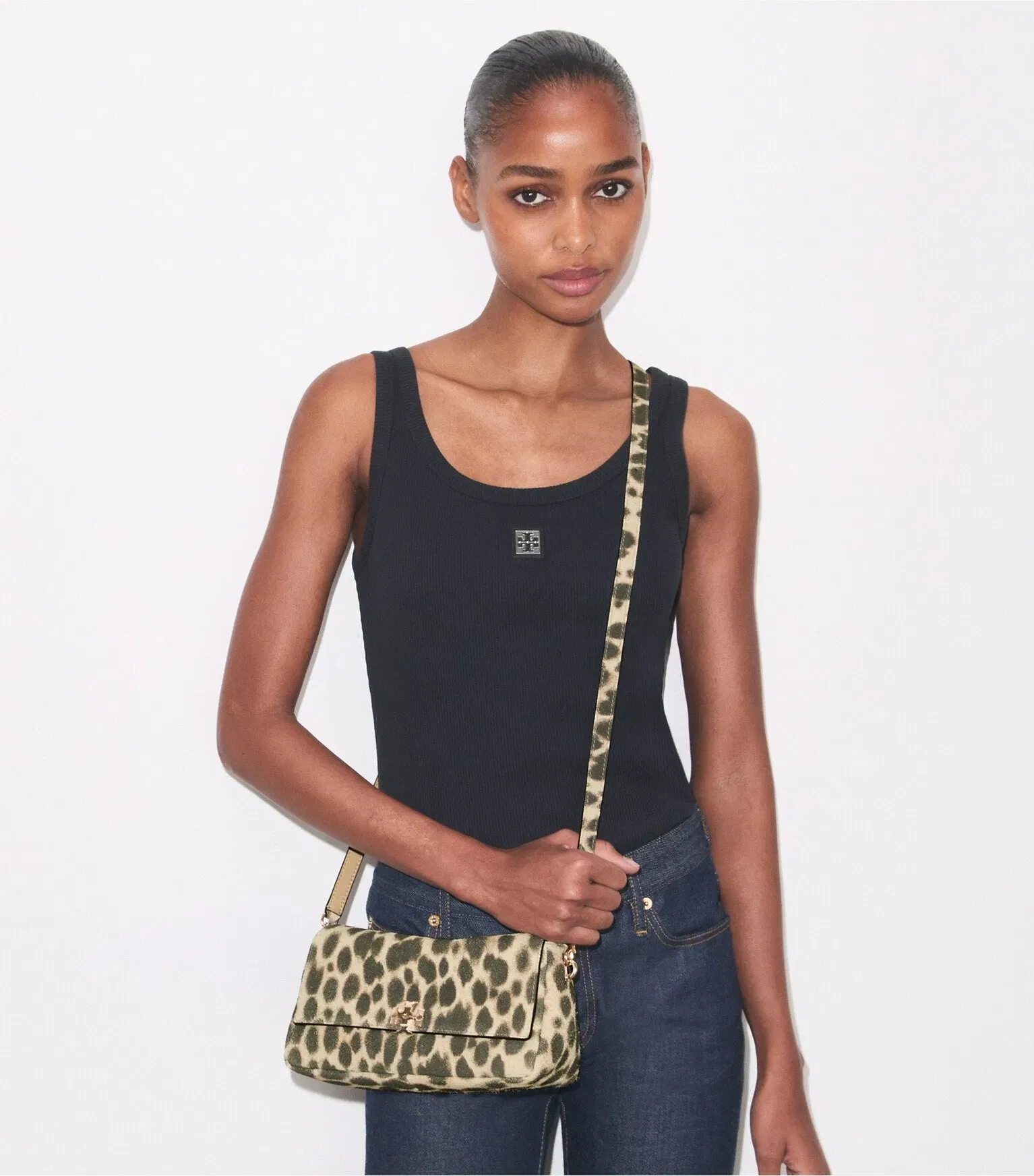 Small Charlie Suede Shoulder Bag