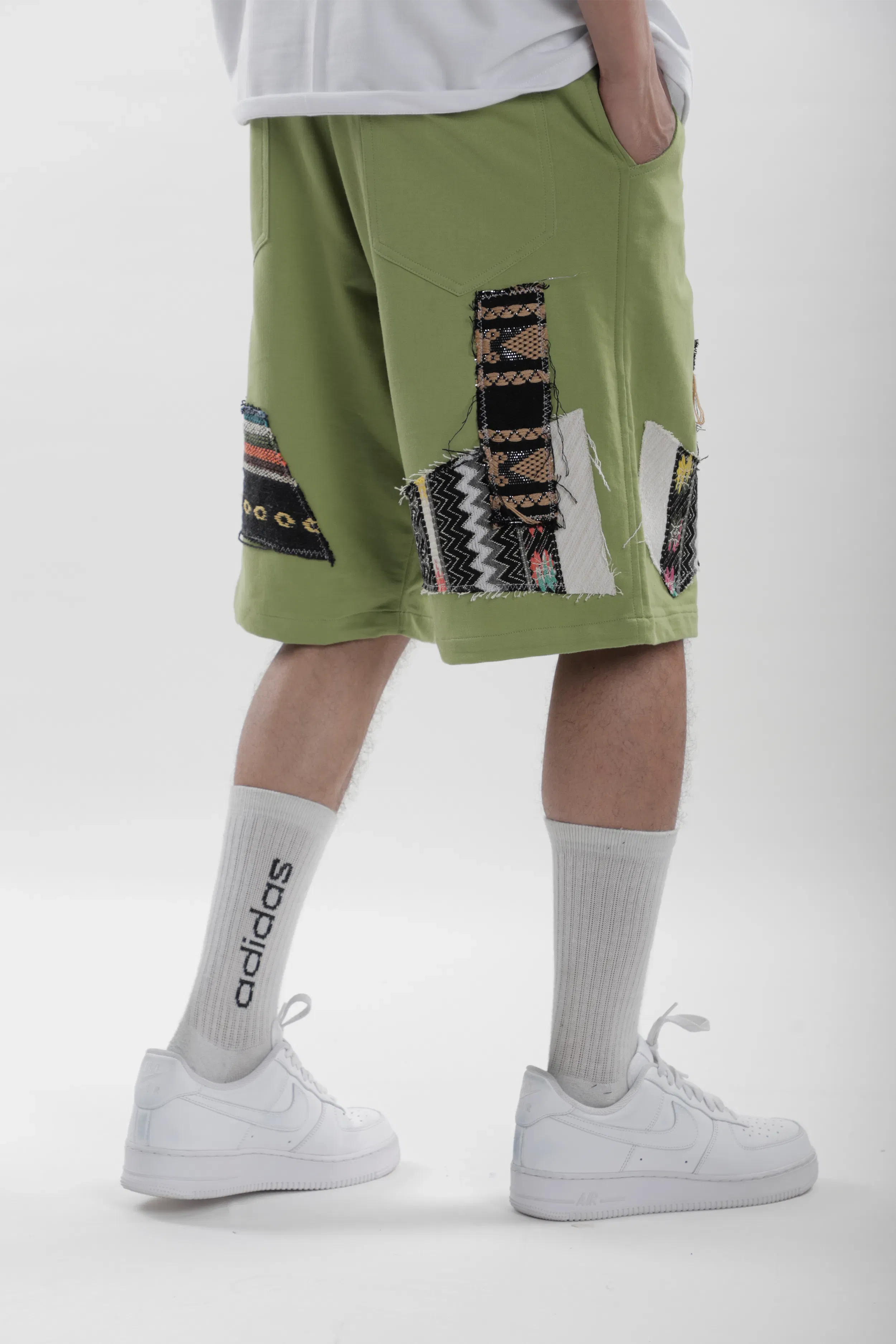 Artistic Stitched Shorts