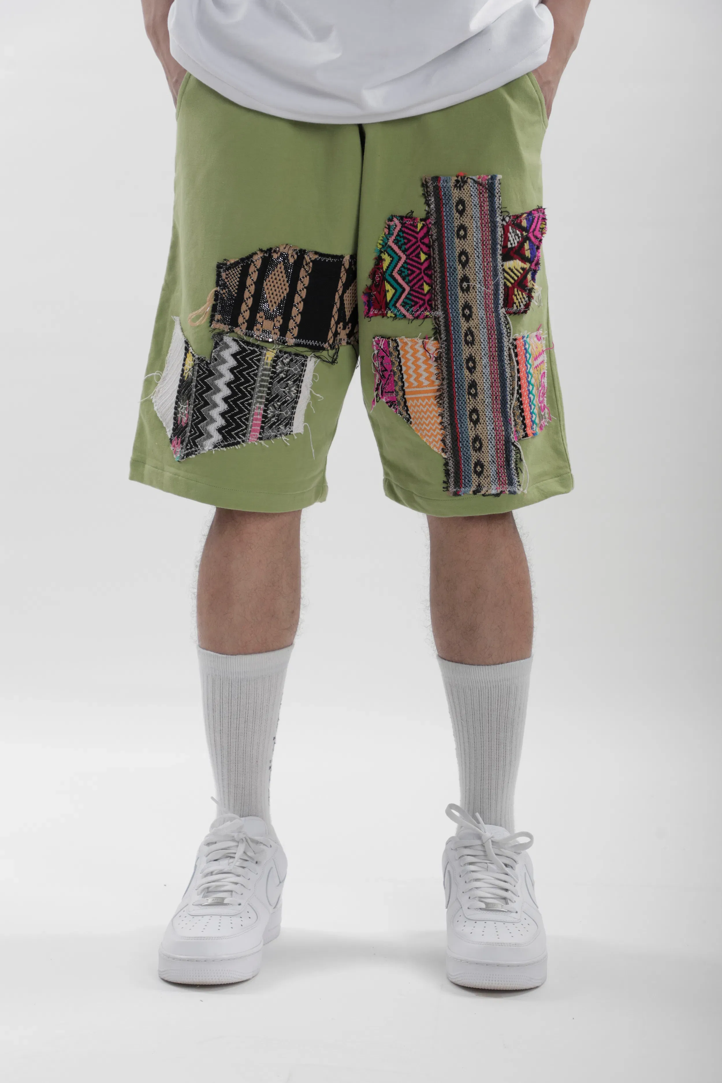 Artistic Stitched Shorts