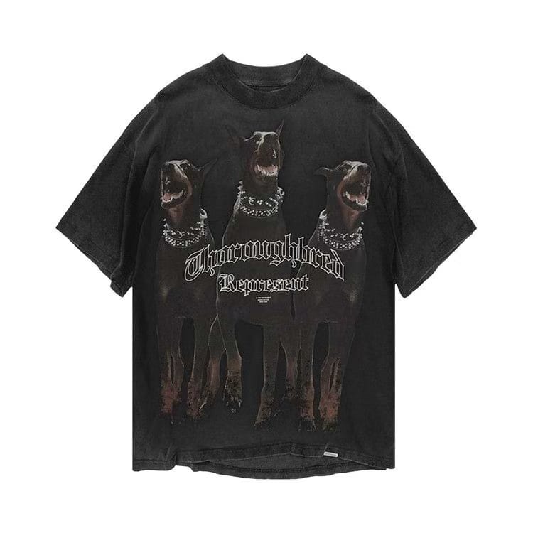 Represent Thoroughbred T-Shirt Vintage Black