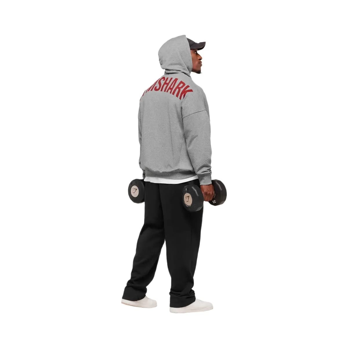 Gymshark Power Hoodie - Charcoal Core Marl