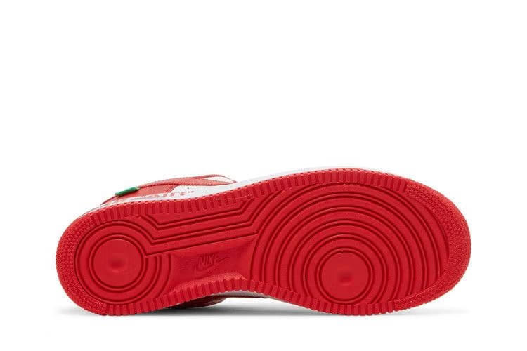 Louis Vuitton x Air Force 1 Low White Comet Red