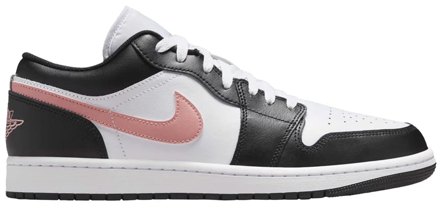 Air Jordan 1 Low Black Rust Pink